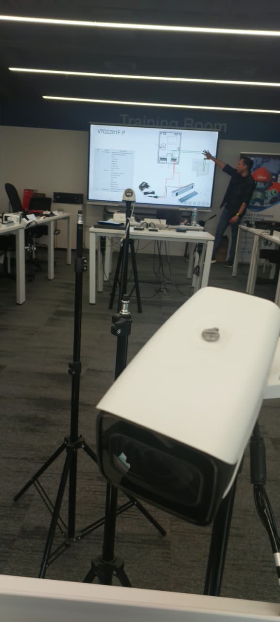 Sesión de capacitación